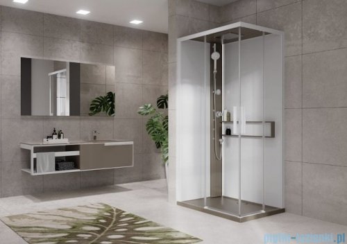 Novellini Glax 2 2.0 kabina z hydromasażem 100x80 lewa corda G22A108SM1-1TU