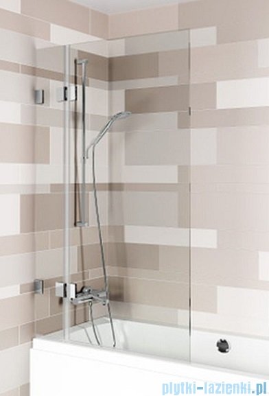 Riho Scandic NXT X109V parawan nawannowy lewy czarny 95x150cm G001155121