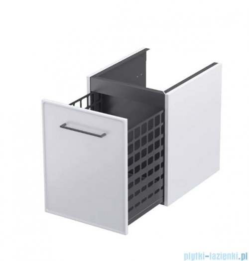 Oristo Lagom szafka niska z koszem 40x50x45cm Biały Mat OR53-SN1S-40-2