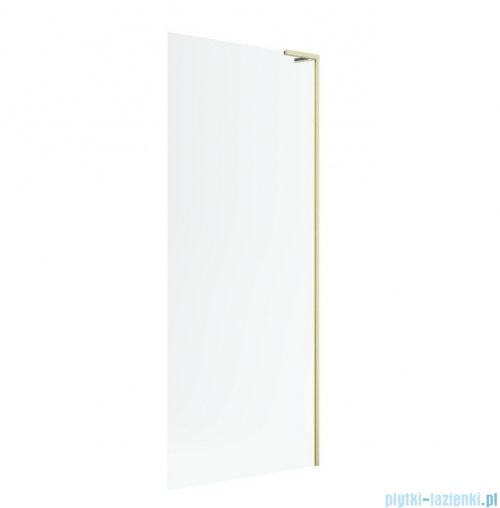 Radaway Modo SL II Brushed Light Gold kabina Walk-in 105x200 prawa szczotkowane jasne złoto szkło przejrzyste 10319105-98-01R
