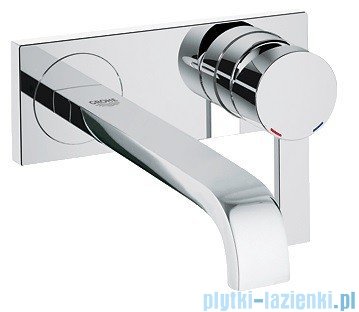 Grohe Allure 2-otworowa bateria umywalkowa wylewka 220mm chrom 19386000
