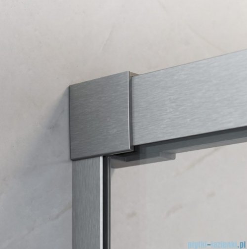 Radaway Idea DWJ Brushed Nickel drzwi wnękowe 160cm lewe szczotkowany nikiel 387020-91-01L