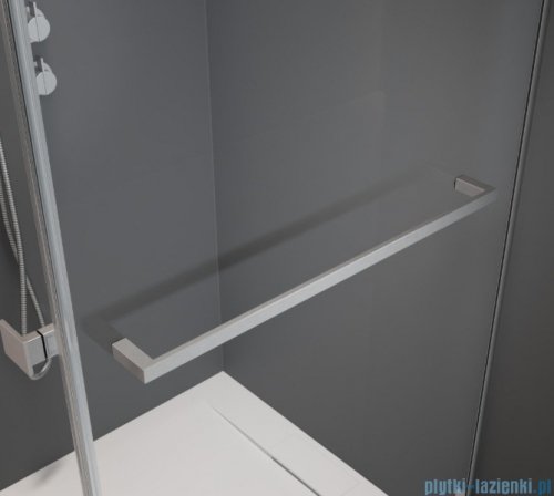 Radaway Idea DWJ Brushed Nickel drzwi wnękowe 130cm lewe szczotkowany nikiel 387017-91-01L