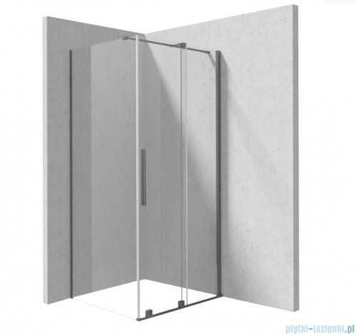 Deante Prizma Kabina prysznicowa prostokatna 120x90cm Titanium KPNDP12S09