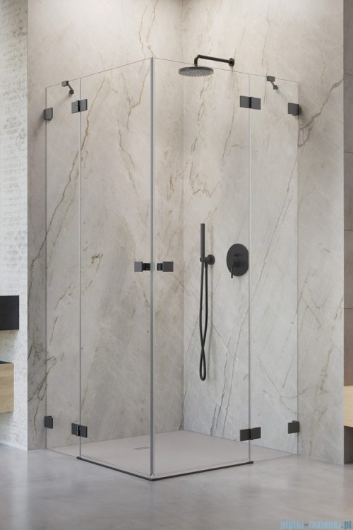 Radaway Essenza Pro Brushed GunMetal Kdd kabina 90x80cm szczotkowany grafit 10096090-92-01L/10096080-92-01R