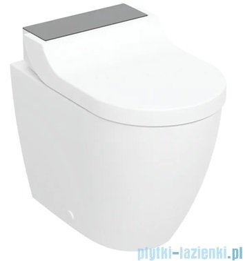 Geberit urządzenie WC z funkcją higieny intymnej AquaClean Tuma Comfort, stojąca miska WC biała/szkło czarne  146.310.SJ.1