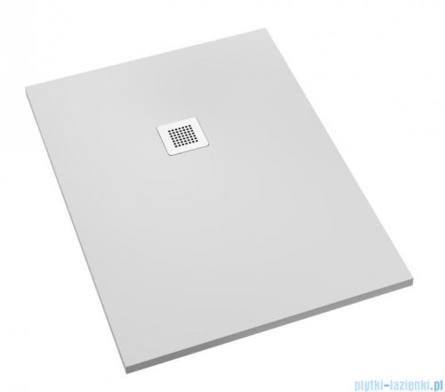 Schedpol Kalait Smooth White brodzik prostokątny 90x120cm 3.3117-M2