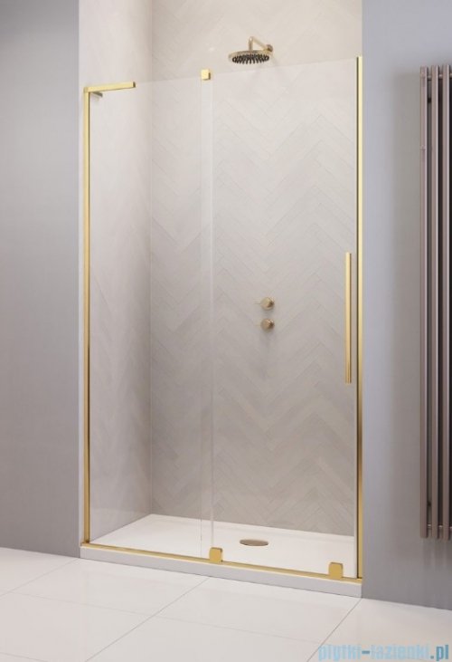 Radaway Furo SL Gold Dwj drzwi 100cm lewe złoty połysk/szkło przejrzyste 10307522-09-01L/10110480-01-01