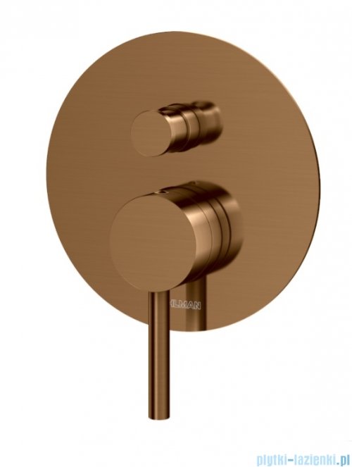 Kohlman Axel Brushed Copper zestaw prysznicowy miedź szczotkowana QW210ABCR30