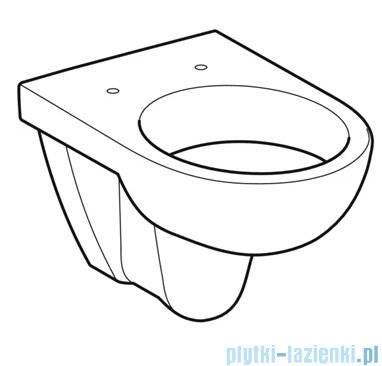 Geberit Selnova Wisząca miska, lejowa 500260017