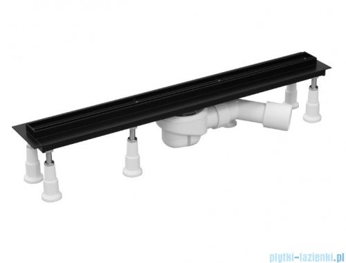 Schedpol Schedline Slight Line Black odpływ liniowy z maskownicą 70x3,5cm SOLBPL-70035