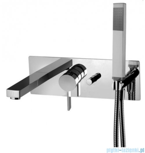 Paffoni Bateria wannowa, chrom Rock RO001CR