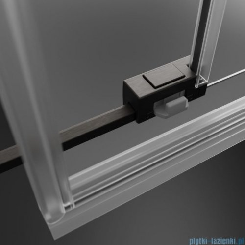 Radaway Idea DWJ Brushed GunMetal drzwi wnękowe 130cm lewe szczotkowany grafit 387017-92-01L