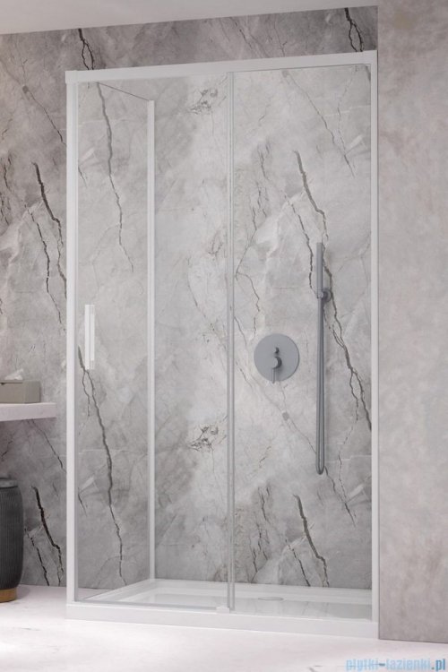 Radaway Idea White Kdj kabina 120x90cm prawa szkło przejrzyste 387042-04-01R/387050-04-01L