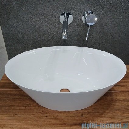 Sanitti Sei umywalka nablatowa 50x35 cm biały połysk SEI-50-BP