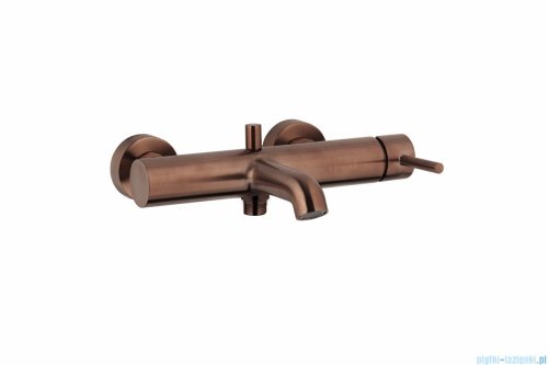 KFA MOZA ROSE GOLD bateria wannowa pozioma miedź szczotkowana 5034-020-34