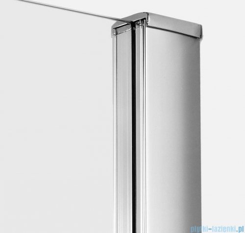 New Trendy Prime drzwi wnękowe pojedyncze 160x200 cm lewe przejrzyste D-0310A