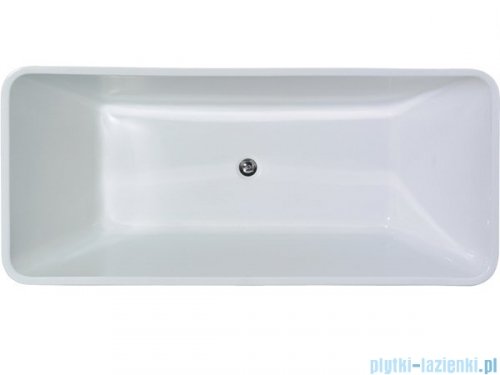 The North Bath Skadi wanna wolnostojąca 170x80cm + syfon Klik-klak wanna stojąca 