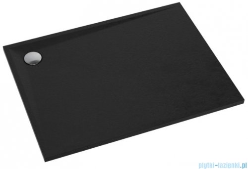 Schedpol Schedline  Libra Black Stone brodzik prostokątny 120x80x3cm 3SP.L1P-80120/C/ST