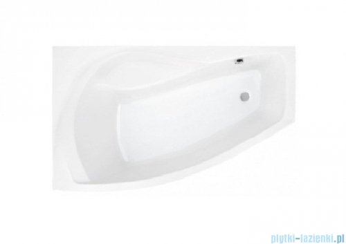 Roca Nicole wanna 160x80cm lewa z hydromasażem Effects Gold Opcja A24T159000