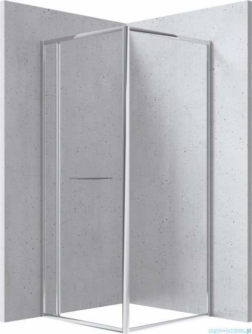 Deante Blur kabina prysznicowa kwadratowa 90x90cm chrom KQB_0099P