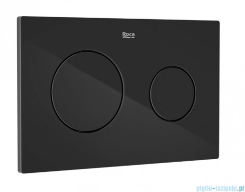 Roca Duplo One PL10 przycisk spłukujący podwójny Titanium Black Everlux-PVD A8901890CN