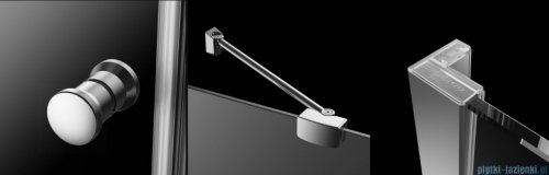 Radaway Torrenta KDJ+S kabina prysznicowa 90x110x90 lewa chrom połysk/przejrzyste 1330090-01-01/133311-01-01L/1330090-01-01