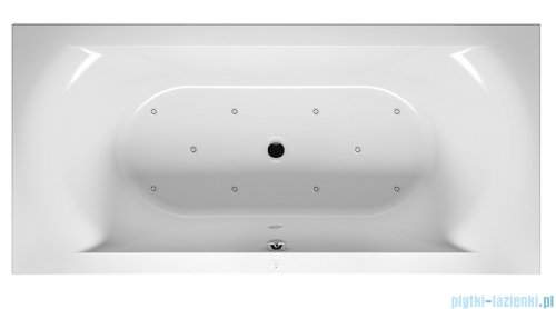 Riho Lima wanna prostokątna 200x90cm z hydromasażem Air prawa B054002005