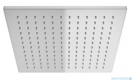 Kohlman Foxal zestaw prysznicowy z deszczownicą kwadratową 35x35 cm chrom QW432FQ35