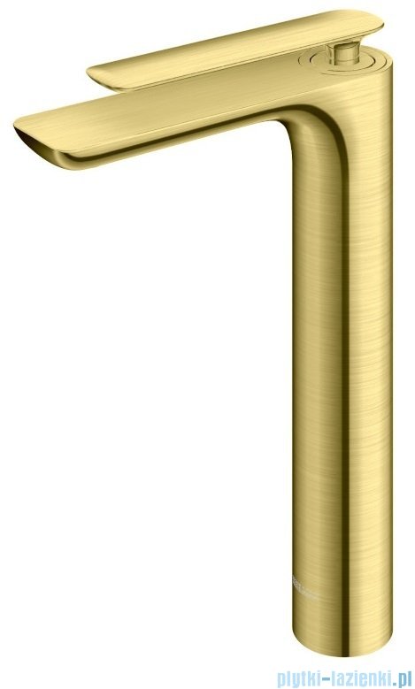 Kohlman Experience Brushed Gold bateria umywalkowa wysoka złoto szczotkowane QB170EGDB