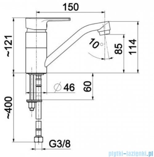 KFA Selen bateria umywalkowa, kolor chrom 4412-915-00