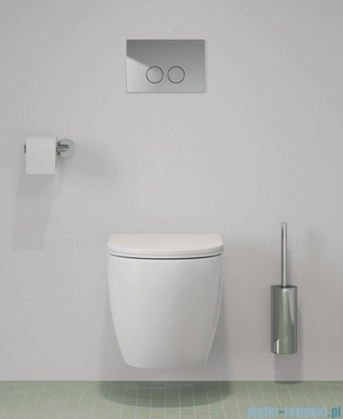 Omnires Flush Set Strongframe stelaż podtynkowy do WC przycisk spłukujący chrom połysk STFWC1M-RCR