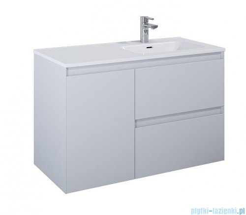 Elita Split szafka podumywalkowa z koszem cargo prawa 100x63x46cm Stone mat 168153