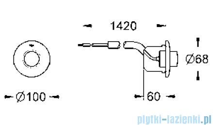 Grohe uruchamianie pneumatyczne  37060000