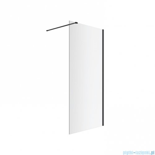 Excellent Vidoq Walk-in ścianka prysznicowa prosta 100x200 cm, czarny mat KAEX.1506.1000.LP.BL
