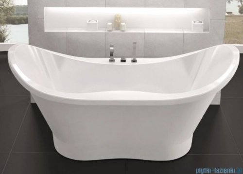 Sanitti Uno XL wanna wolnostojąca 182x77 + syfon klik-klak biała 11011100