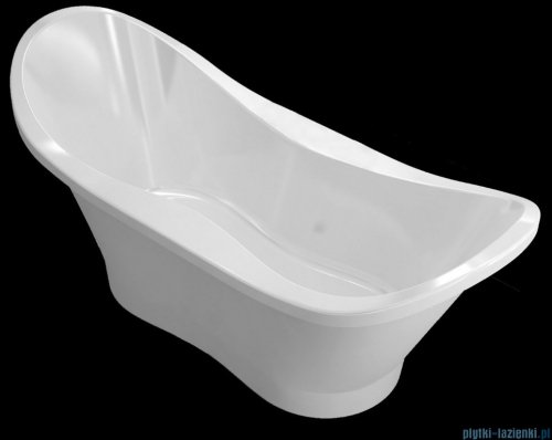 Sanitti Uno XL wanna wolnostojąca 182x77 + syfon klik-klak biała 11011100