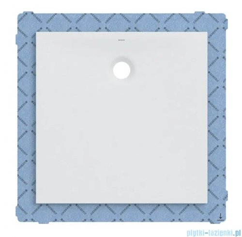 Geberit brodzik Olona 90x90cm z włókniną uszczelniającą biały 550.901.00.1