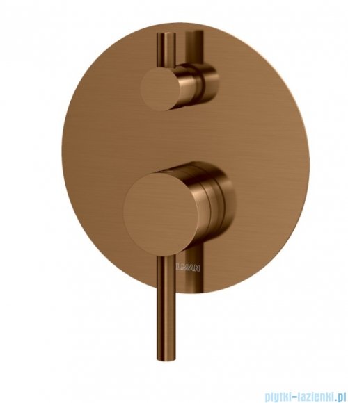 Kohlman Axel podtynkowa bateria wannowa miedź szczotkowana QW211ABC