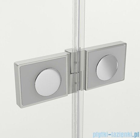 New Trendy Reflexa 80x80x200 cm kabina kwadratowa przejrzyste EXK-1236/EXK-1241