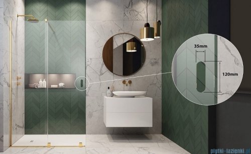 Radaway Furo SL KDD kabina 90x100cm chrom połysk/szkło przejrzyste 10305090-01-01L/10305100-01-01R