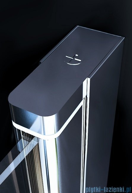 Clusi Ares kabina Walk-in z ścianką boczną 140x200 cm przejrzyste 3329ARE140
