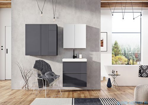 Elita Look szafka podumywalkowa 80x63x45cm anthracite 167082