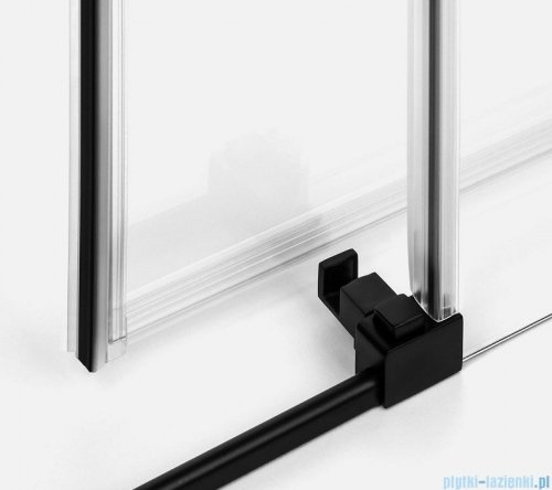 New Trendy Prime Black kabina prostokątna 110x90x200 cm prawa przejrzyste D-0319A/D-0129B