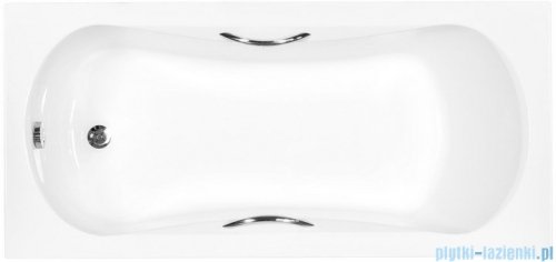 Besco Aria Plus 140x70cm wanna prostokątna z uchwytami #WAA-140-PU