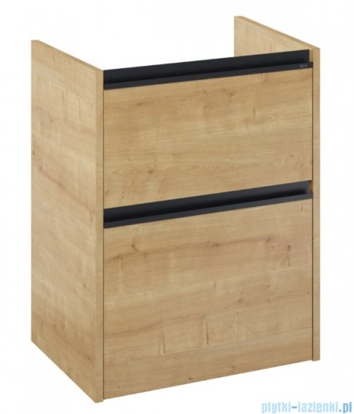 Roca Gap Pro szafka wisząca 59x46x66 JASNY DĄB A857896464
