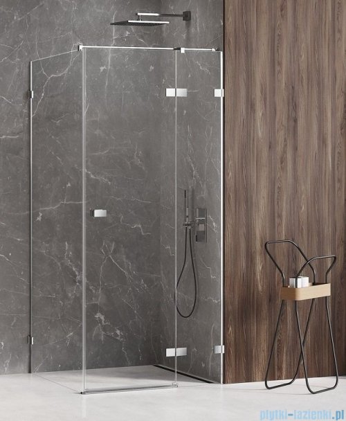 New Trendy Avexa kabina kwadratowa 80x80x200 cm przejrzyste prawa EXK-1458