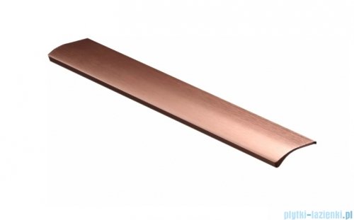 Oristo Etna szafka boczna wysoka Ryflowana 40x160x17cm Ceglany Mat OR52-SB1D-40-19R