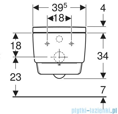Geberit urządzenie WC z funkcją higieny intymnej AquaClean Mera Classic, wisząca miska WC biała 146202111