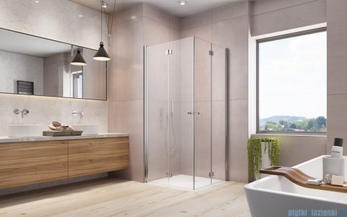 Radaway Eos KDD B kabina prysznicowa 80x80 przejrzyste 137313-01-01